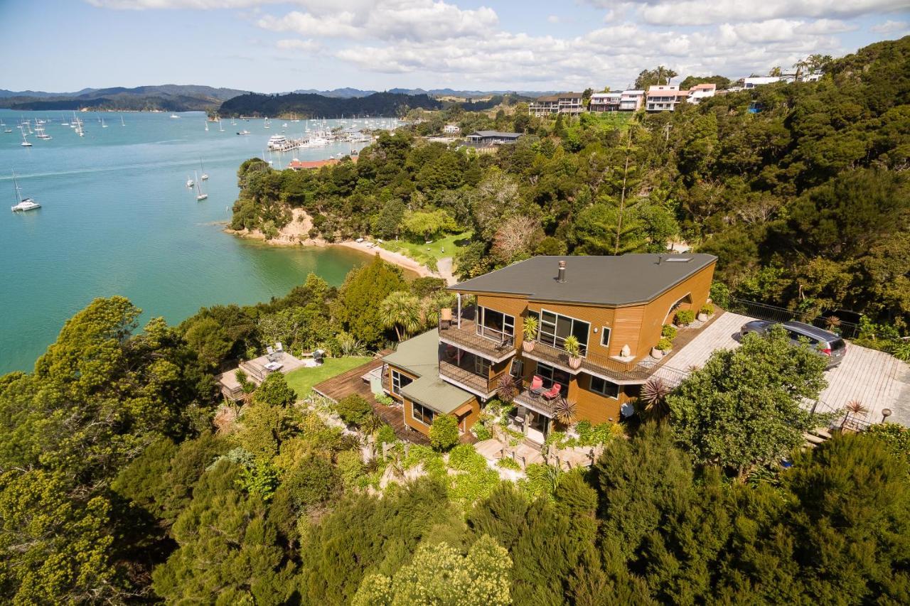 Cliff Edge By The Sea Villa Paihia Kültér fotó